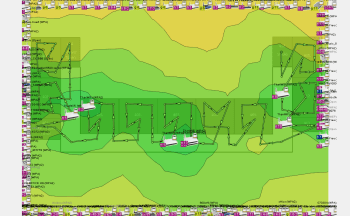 Hőtérkép - 4. emelet